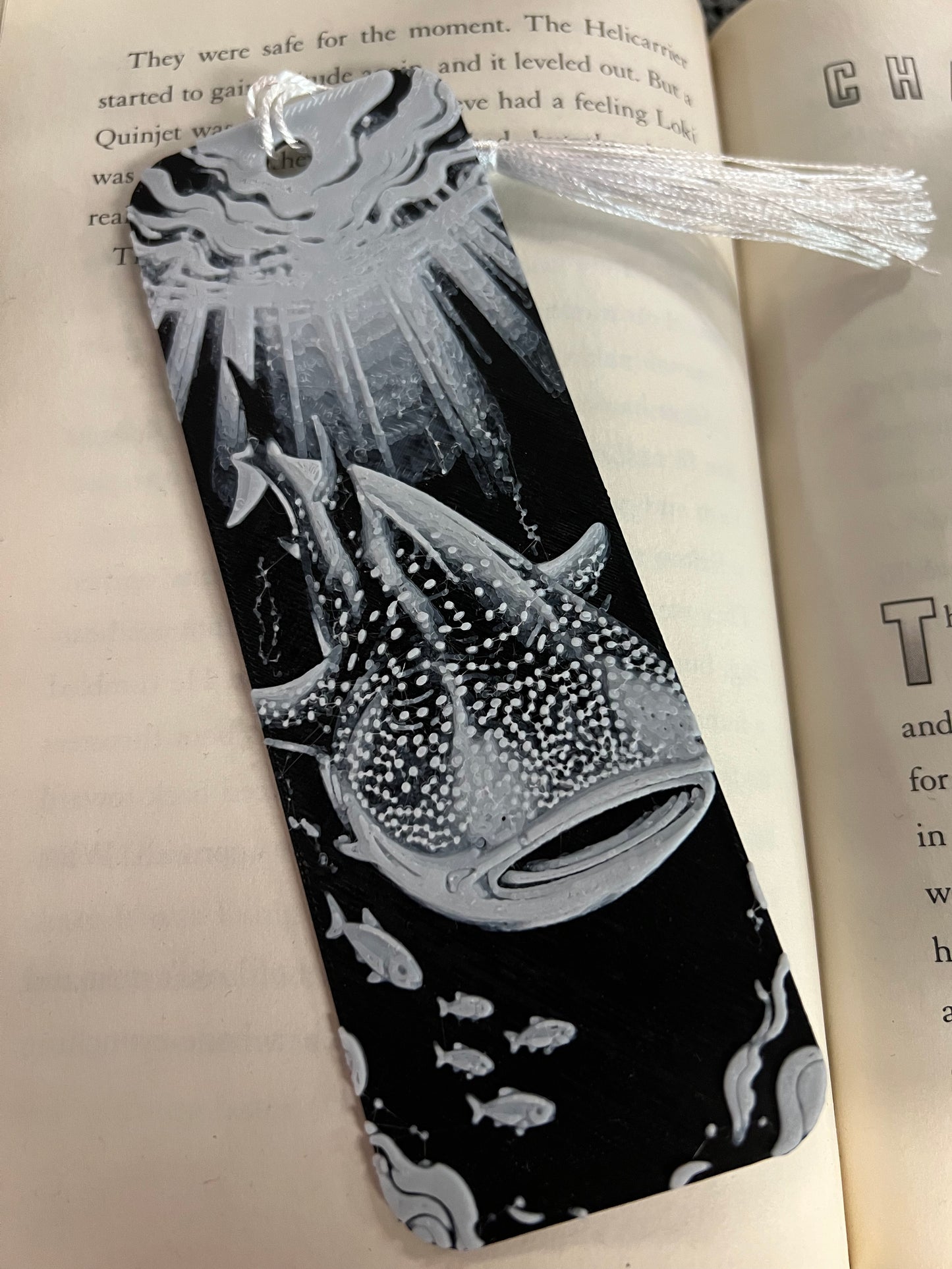 Tiger Shark Bookmark