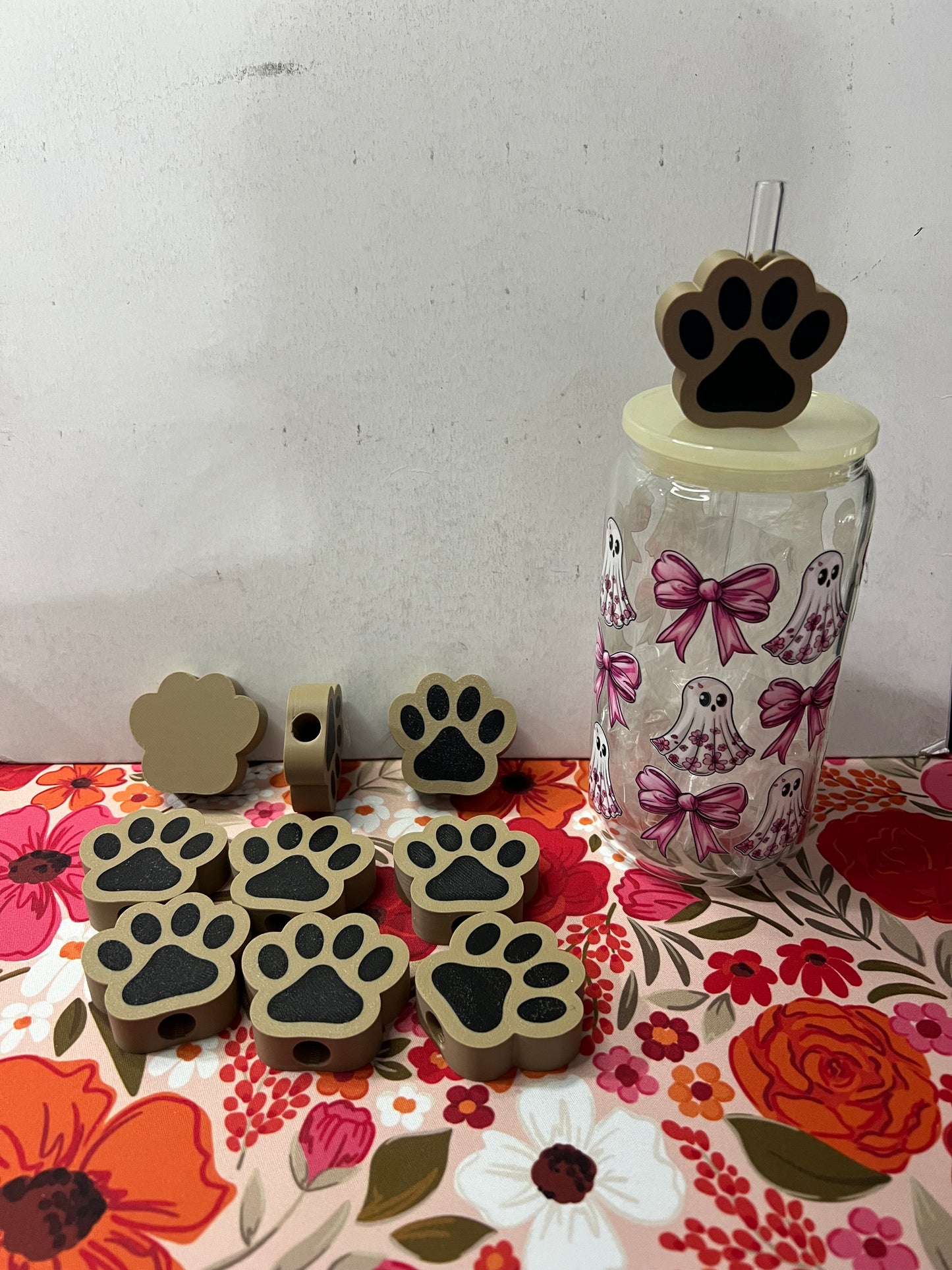 Paw Straw Charms