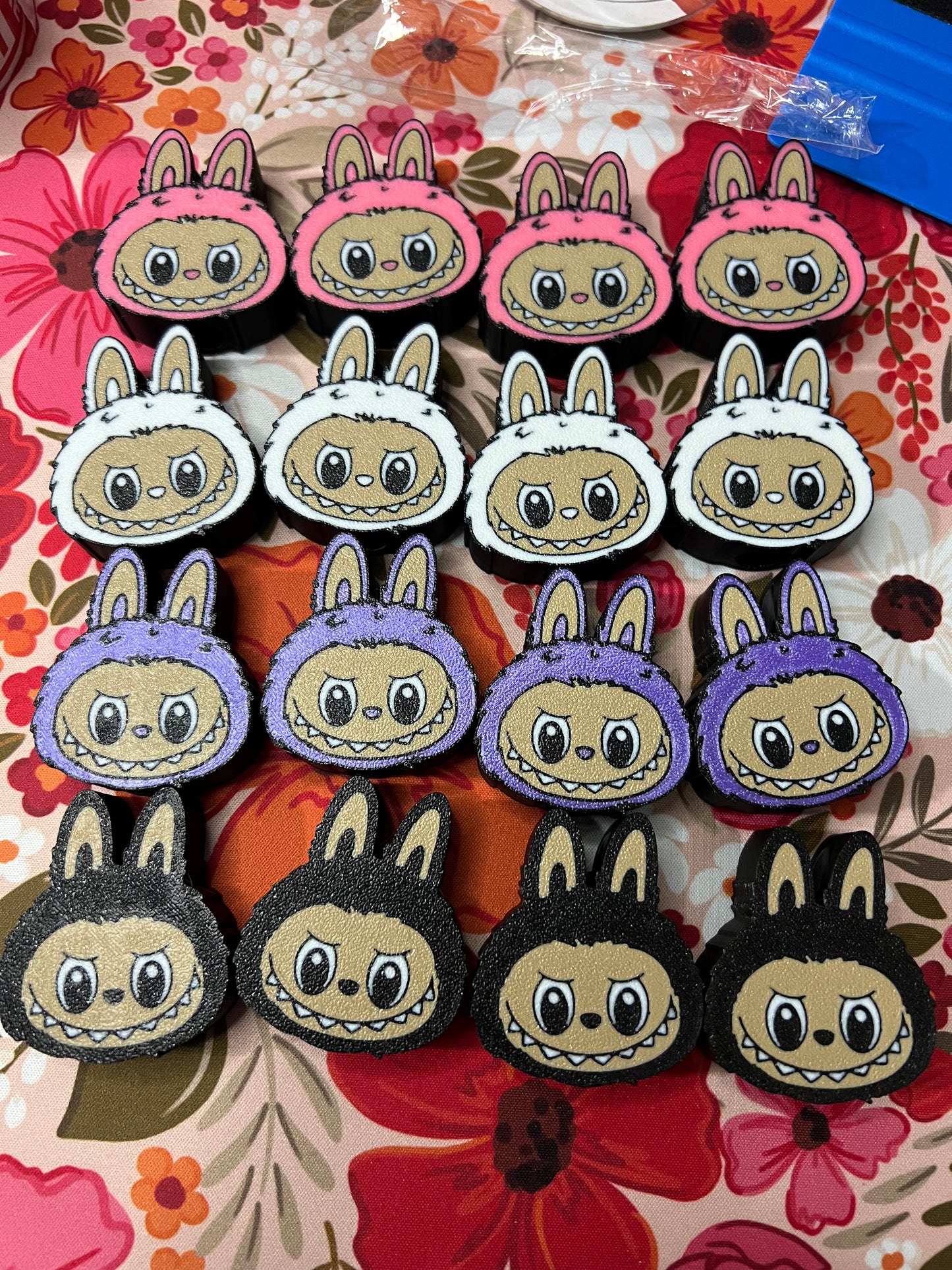 Labubu Straw Charms