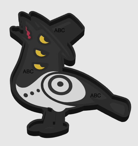 Sussie (bird) K Pop Demon Hunters Bead Tray