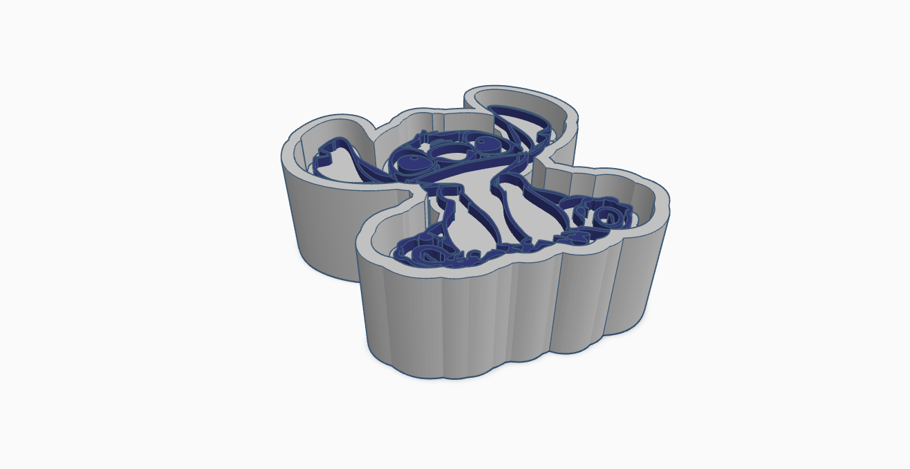 Stitch Freshie Mold