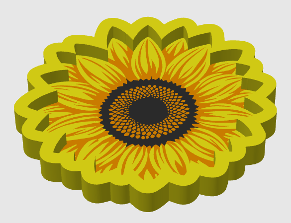 Sunflower Bead/Trinket Tray