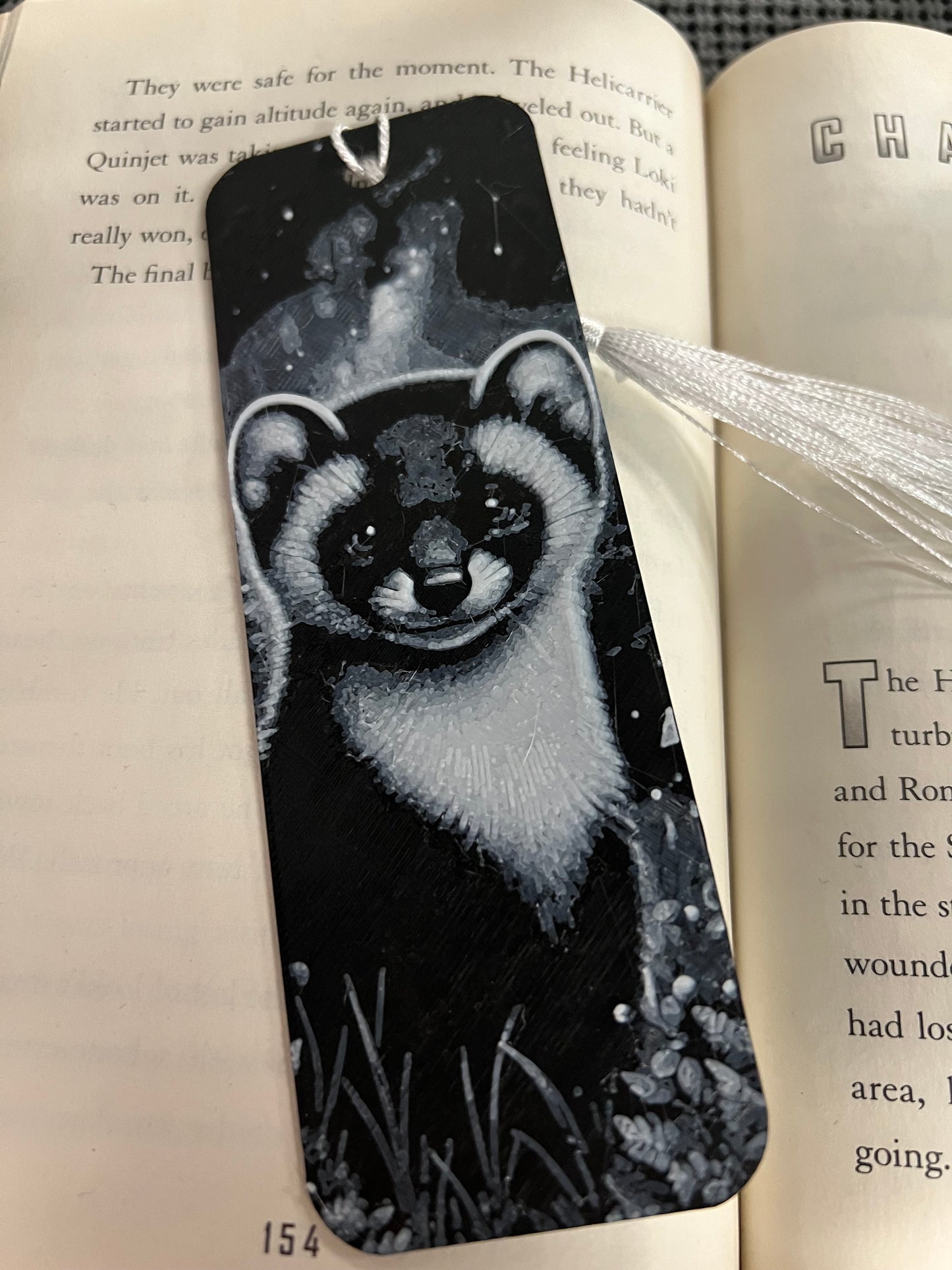 Weasel Portrait Bookmark