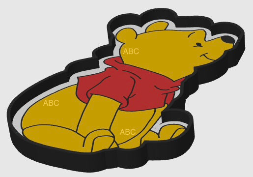 Winnie Pooh Bead Tray