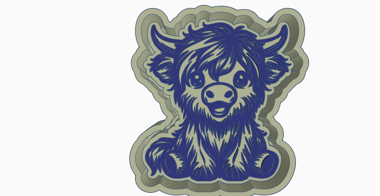 Cow Freshie Mold
