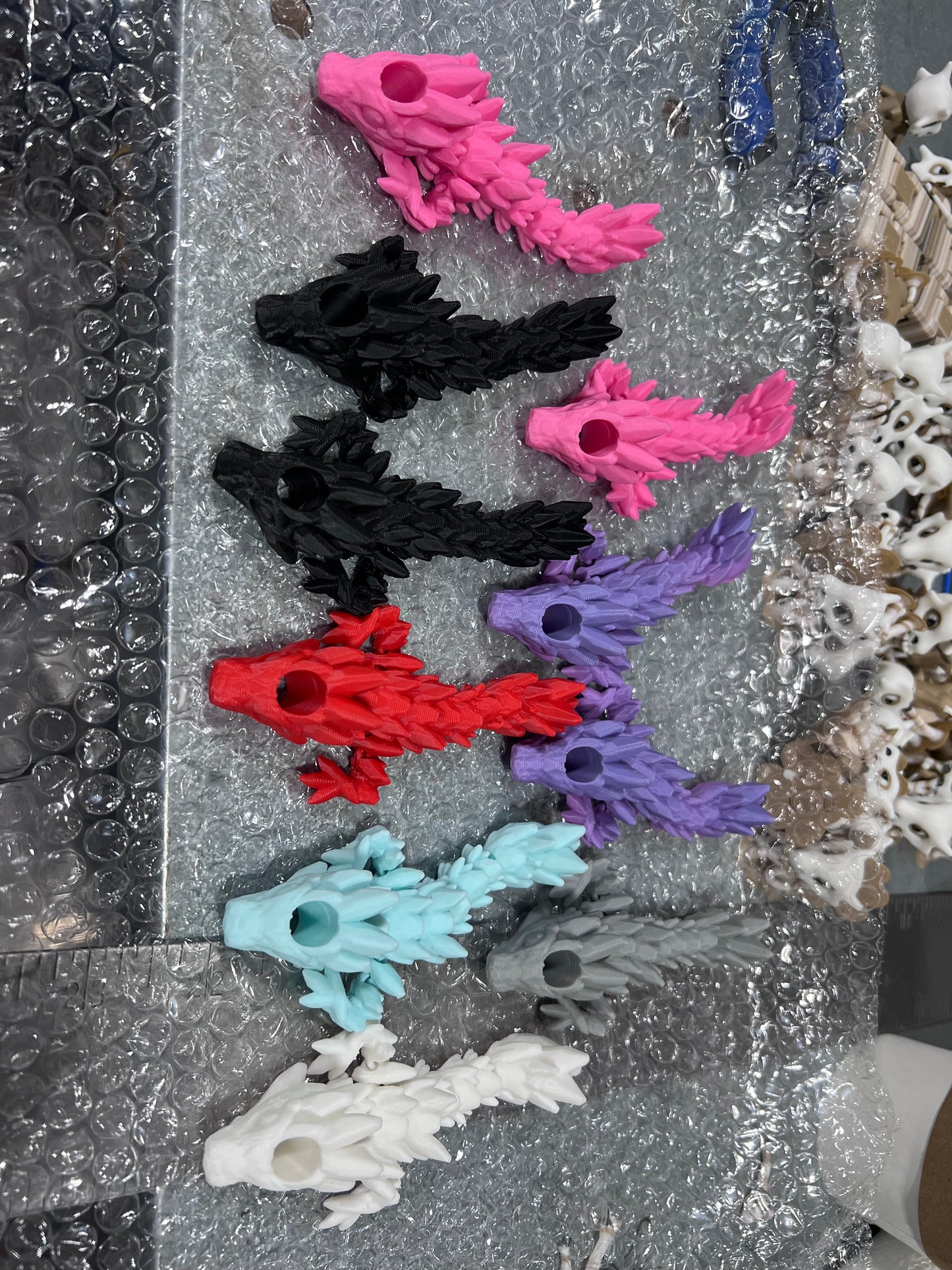 Dragon Straw Charms