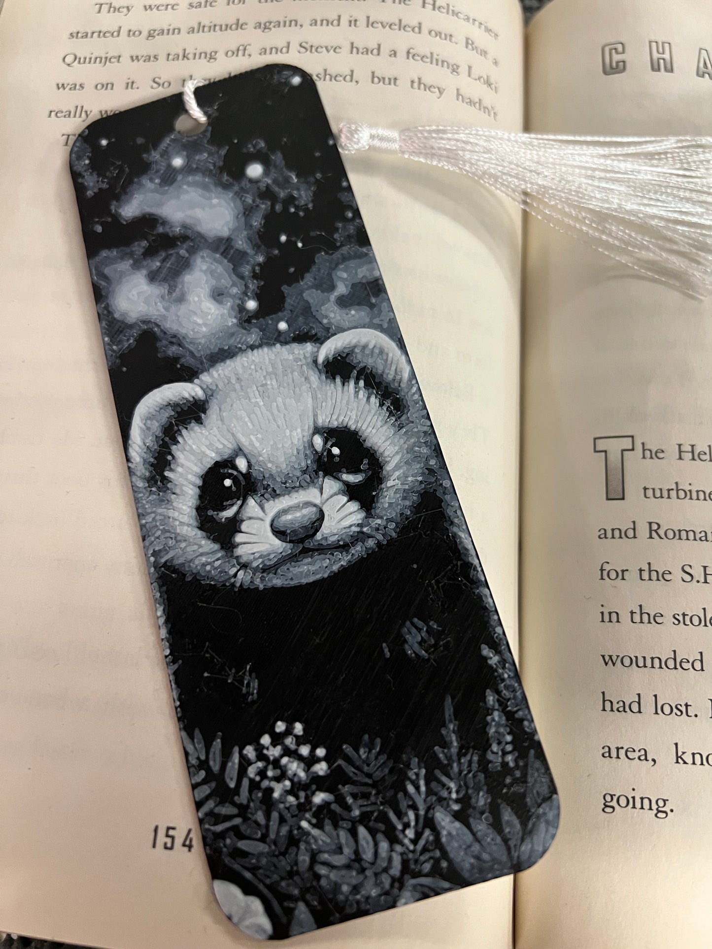 Weasel Face Bookmark
