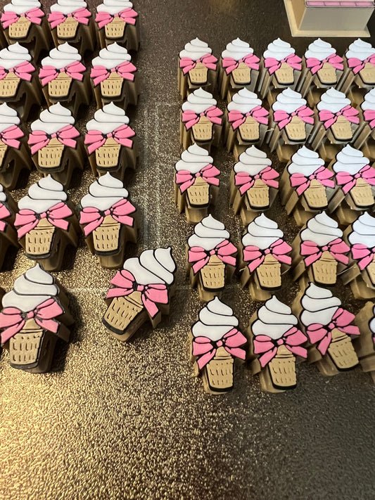 Ice Cream Straw Charms