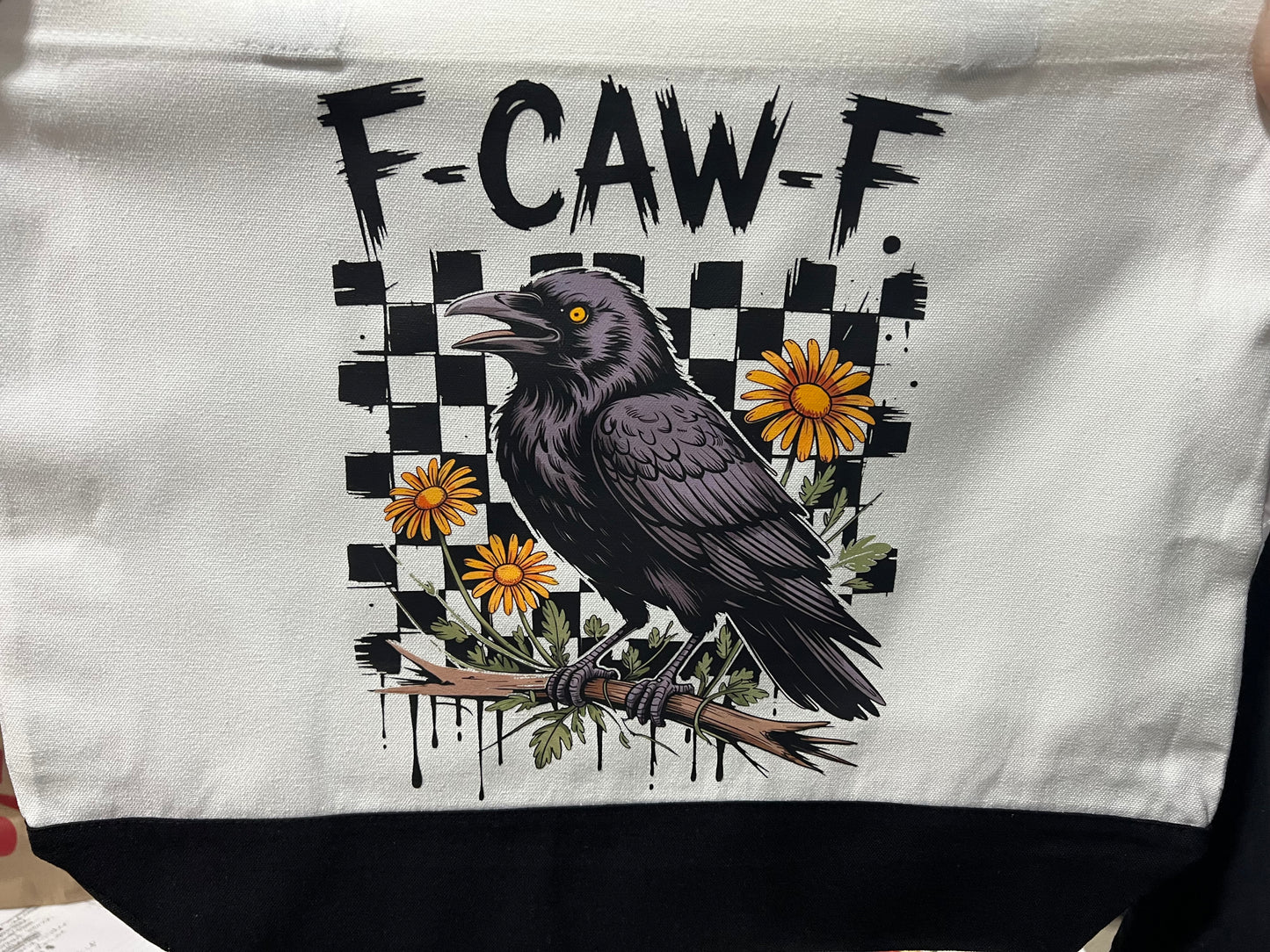 F Caw F Tote Bag