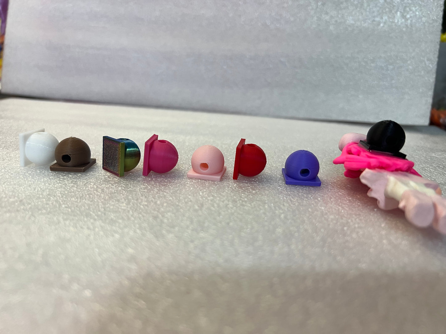 Attachment Beads for Flat Backs