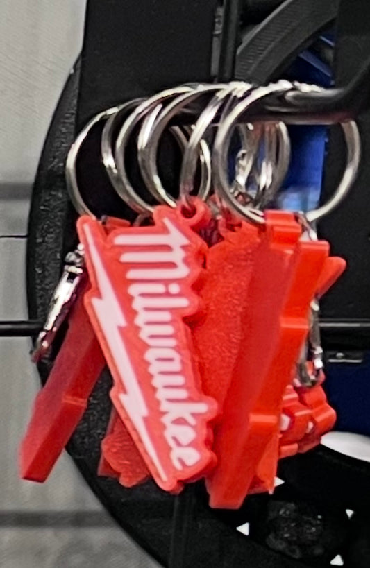 3D Printed Milwaukee Keychain