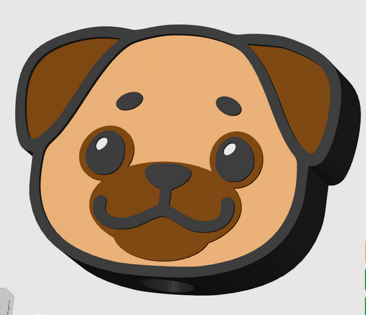 *EXCLUSIVE* Pug Straw Charm #2