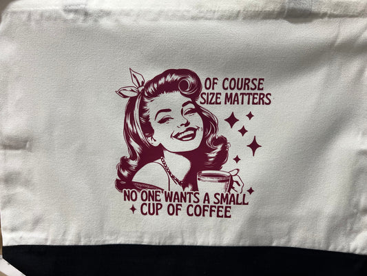 Coffee Size Tote Bag