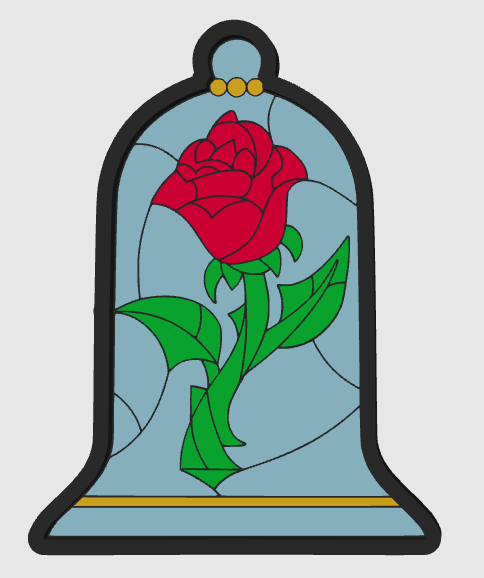 Rose Sunglass Bead/Trinket Tray