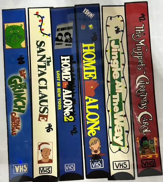 VHS Christmas Films