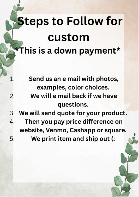 Custom Order