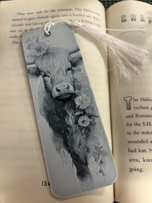 Cow Portrait Bookmark