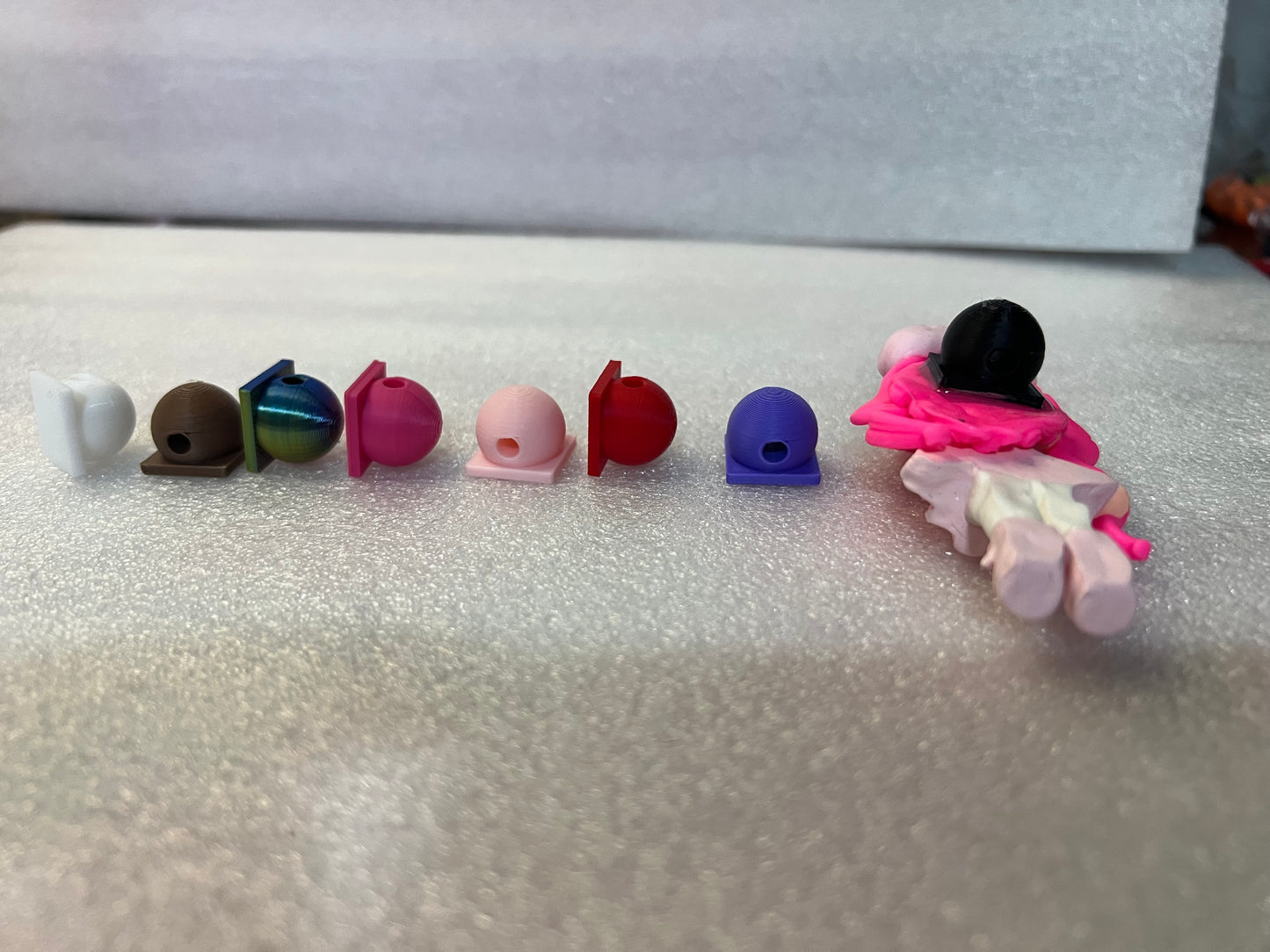 Attachment Beads for Flat Backs