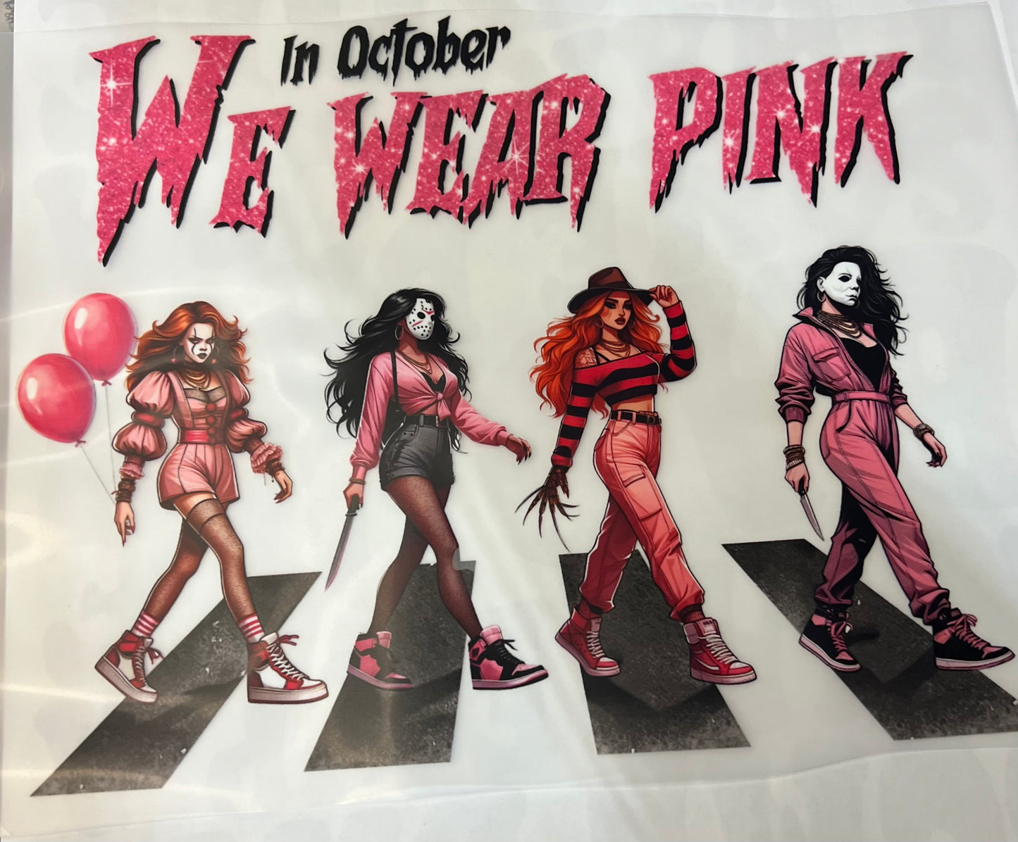 In October We Wear Pink Crosswalk