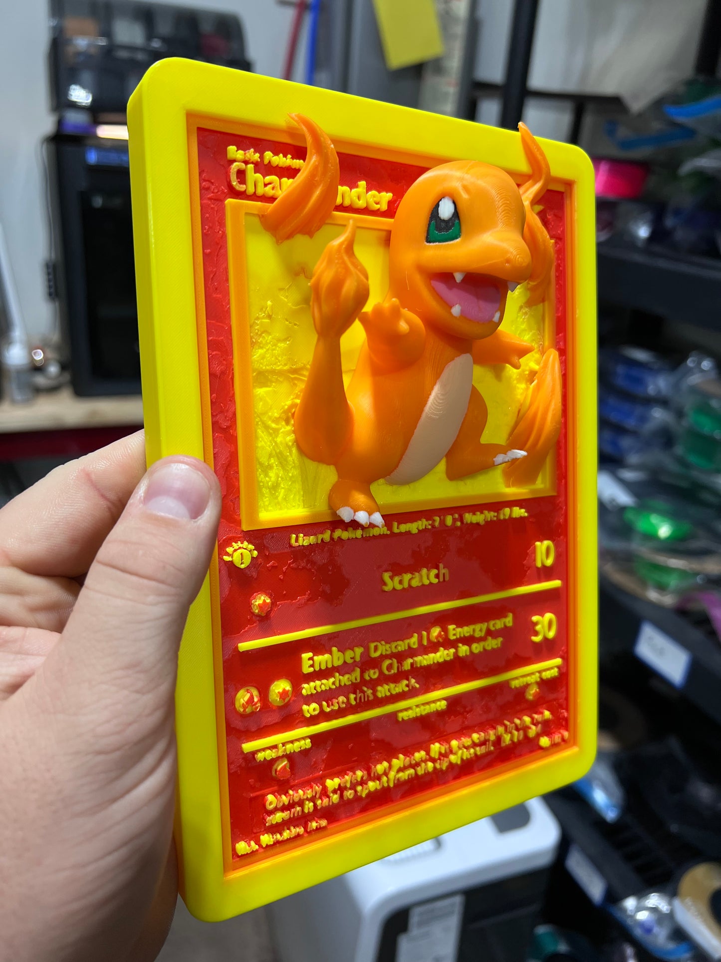 Giant Pokeman CARD