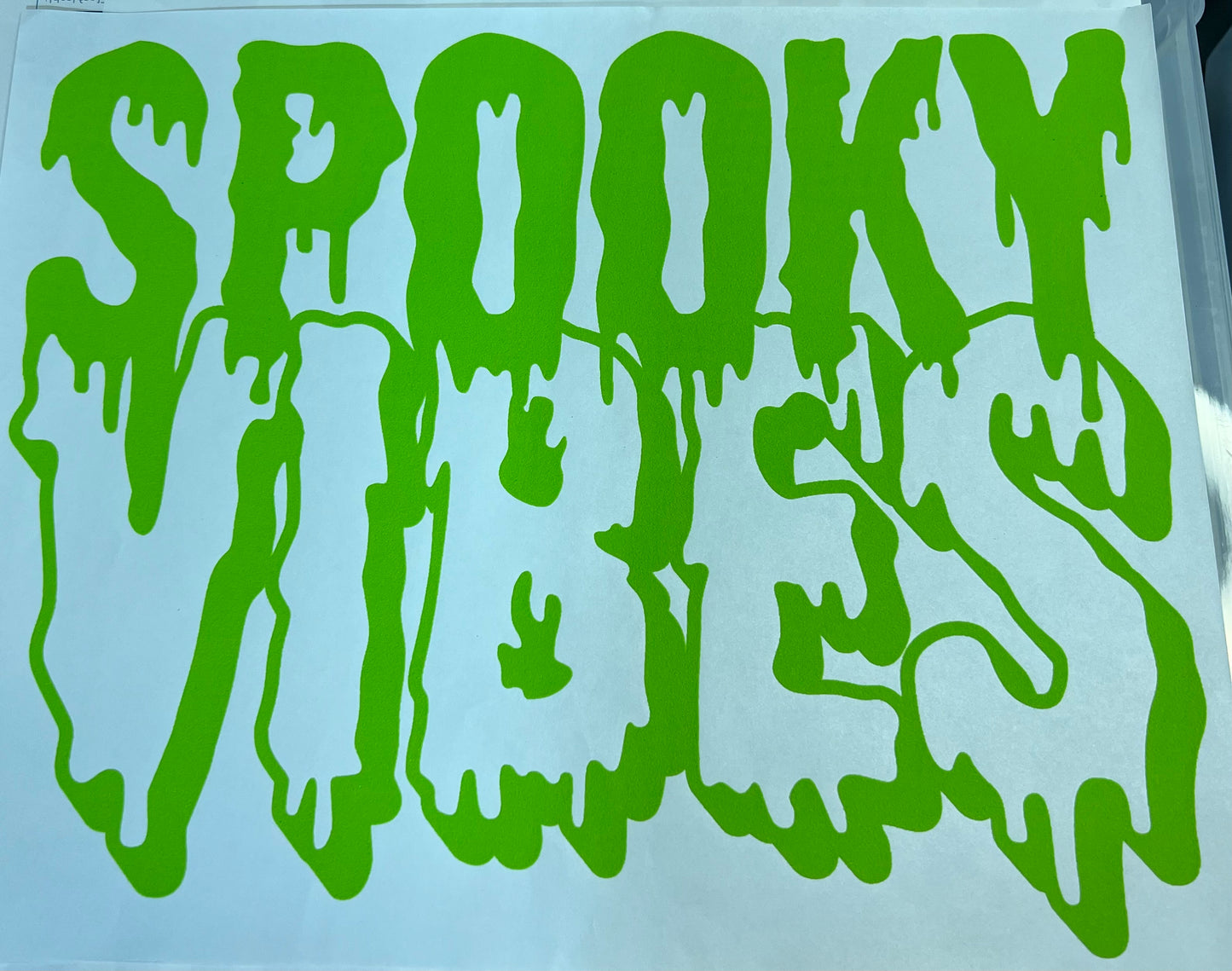 Spooky Vibes (green)