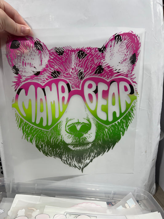 Watermelon Mama Bear