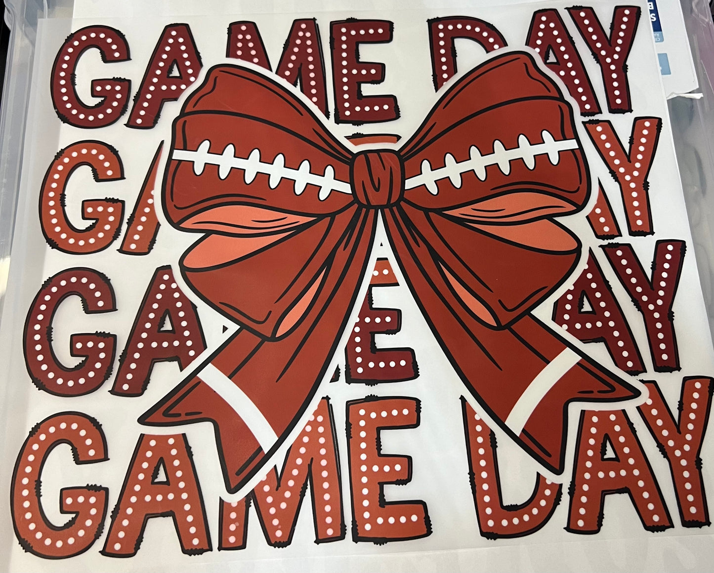 Game Day (football bow)