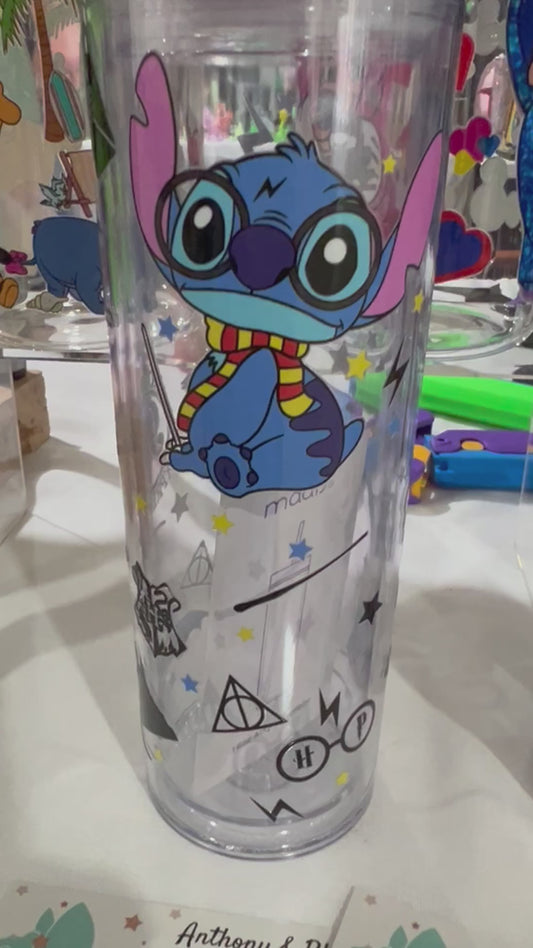 Stitch Harry Potter Tumbler